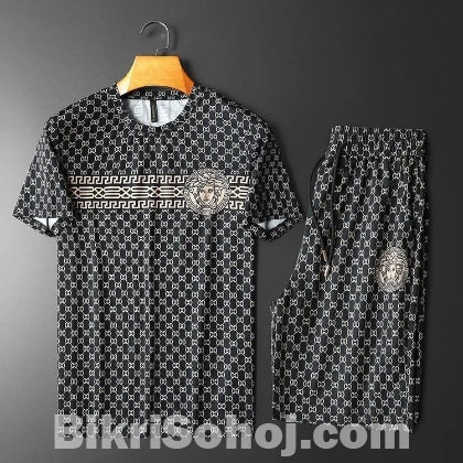 Sublimation Half Pant & T-shirt Set